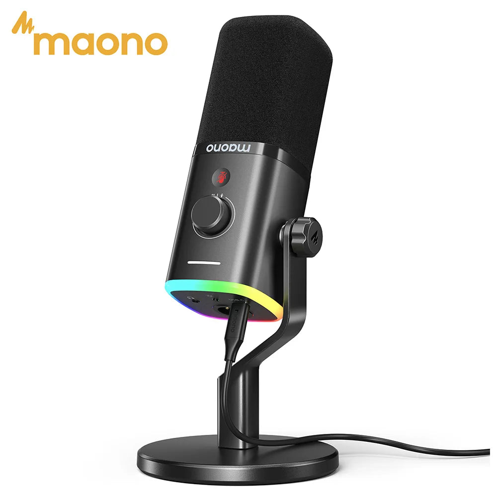 MAONO PD100X RGB Dynamic Gaming Microphone