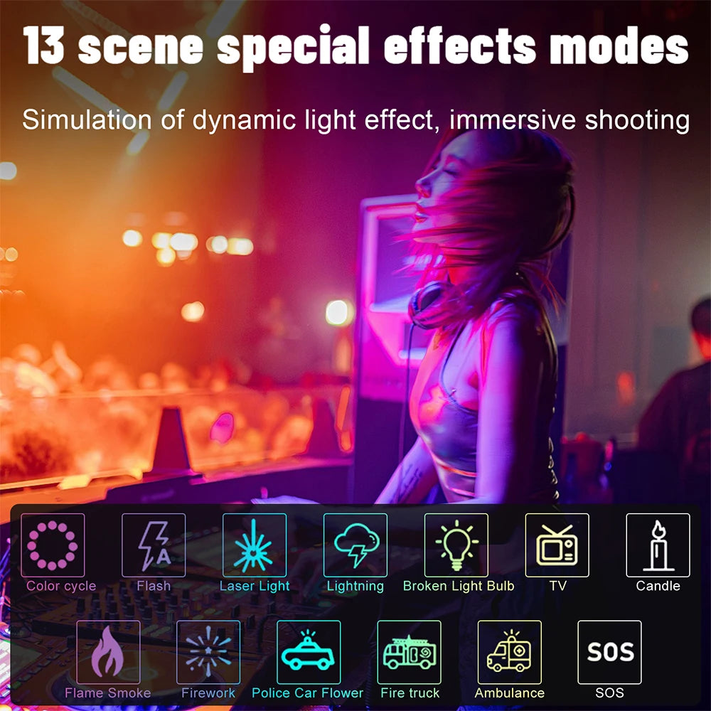 Handheld RGB Video Light Stick