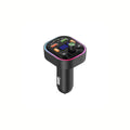 Wireless FM Car Adapter with USB-C Fast Charging