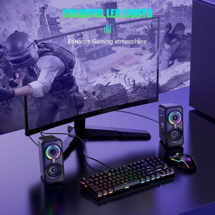 ONIKUMA L6 RGB Bluetooth Desktop Speakers