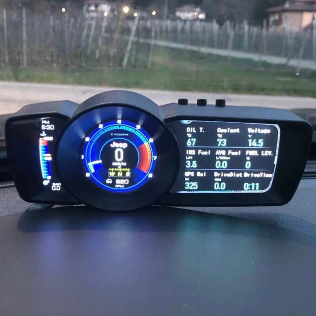 OBD2 + GPS Multi-Function Car HUD Display