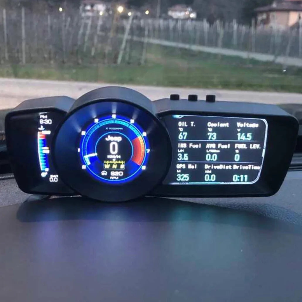 OBD2 + GPS Multi-Function Car HUD Display