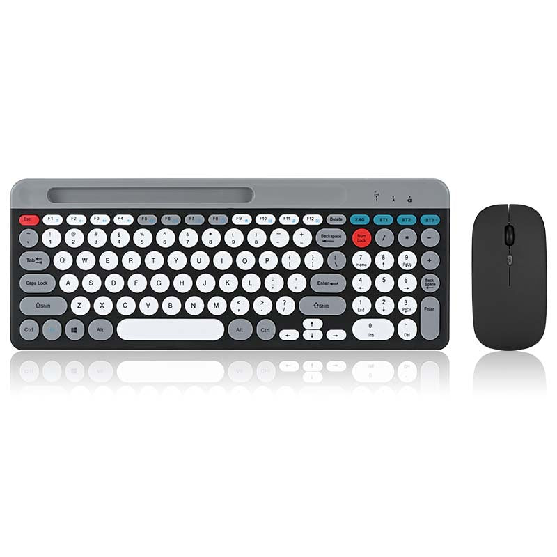 SM-203 Tri-Mode Wireless Keyboard & Mouse Set