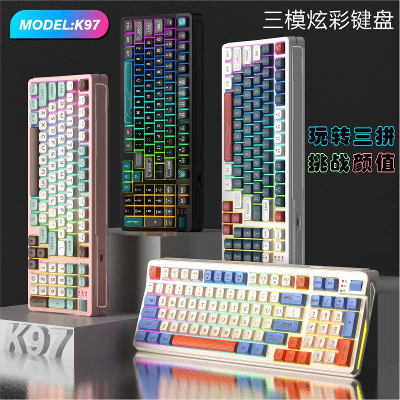 SOREX K97 Rainbow Backlit Wired Keyboard