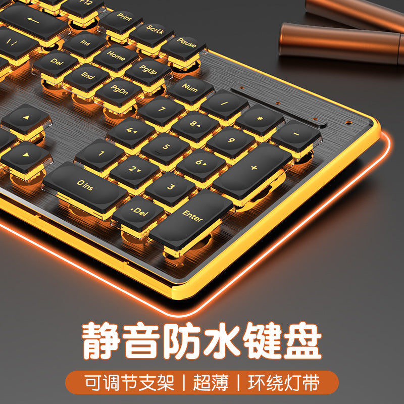 L1 Slim Backlit Wired Gaming Keyboard