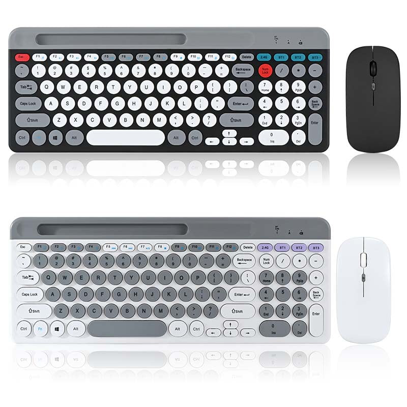 SM-203 Tri-Mode Wireless Keyboard & Mouse Set