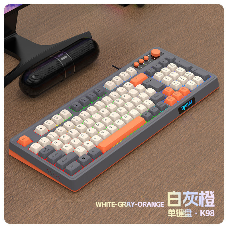 RAIKU K98/T98 Backlit Keyboard & Mouse Set