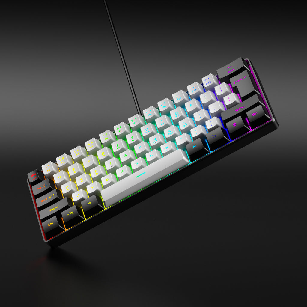 61-Key RGB Mini Wired Gaming Keyboard