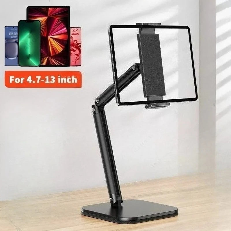 Adjustable Long-Arm Desk Tablet & Phone Stand