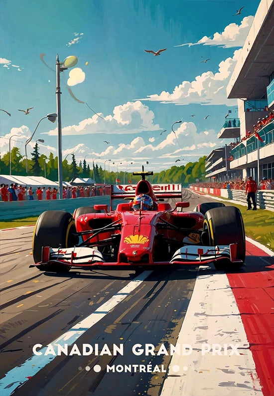 Iconic Racing Car Wall Art Collection