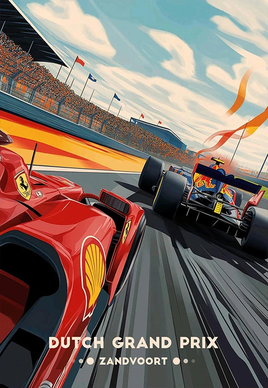 Iconic Racing Car Wall Art Collection
