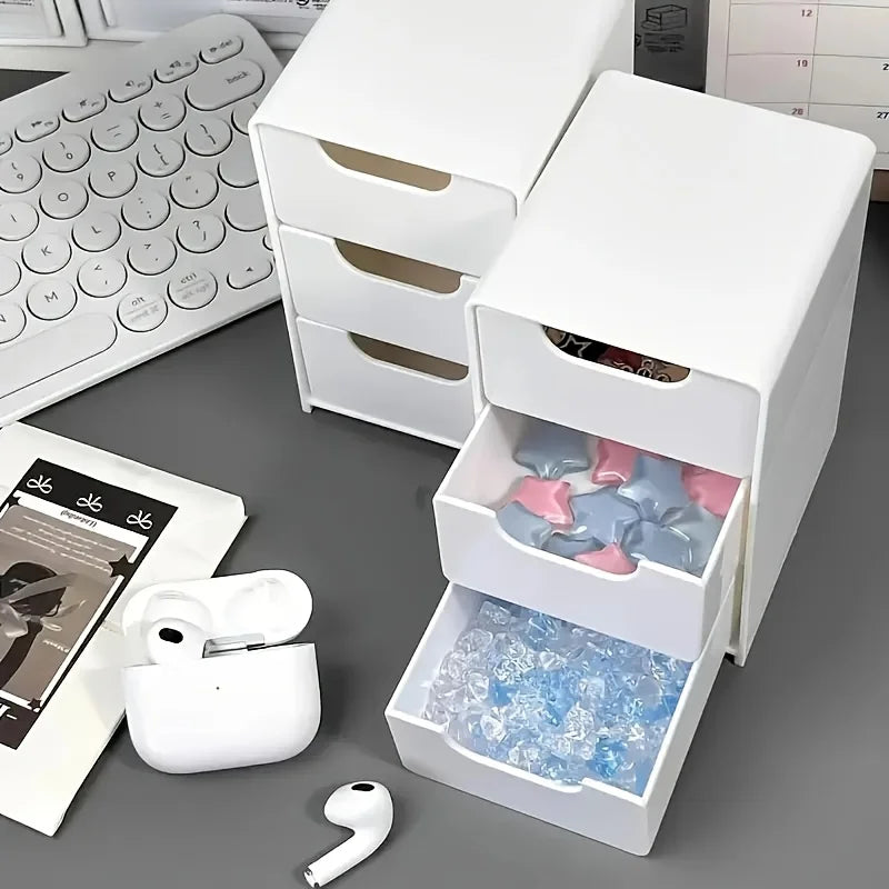 3-Tier Desktop Organizer with Drawers