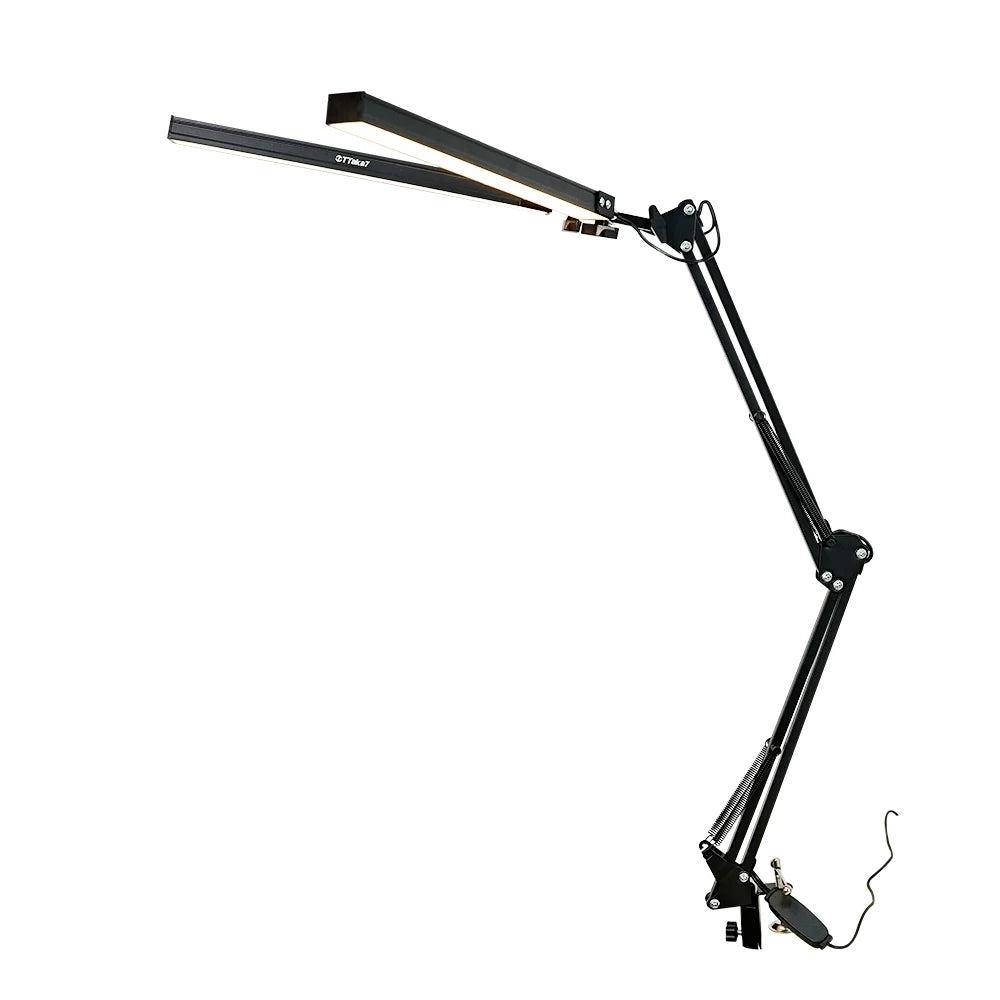 Adjustable LED Desk Lamp with Rocker Arm