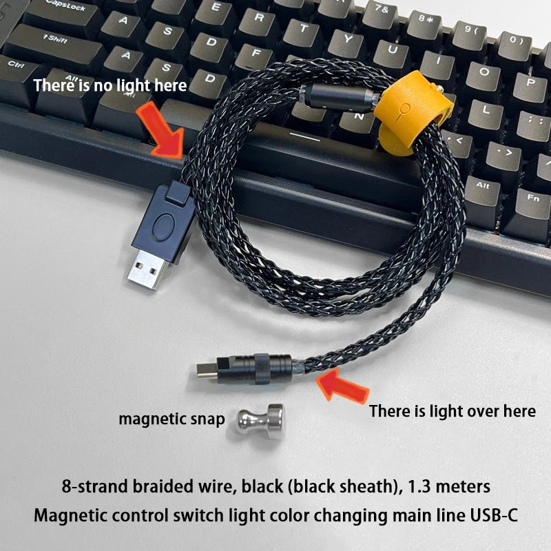 USB-C Mechanical Keyboard Cable & HM Hub Accessories