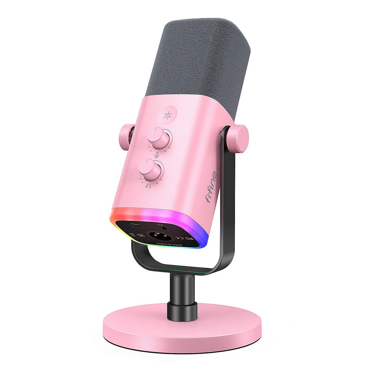FIFINE AM8 RGB USB/XLR Dynamic Gaming Microphone
