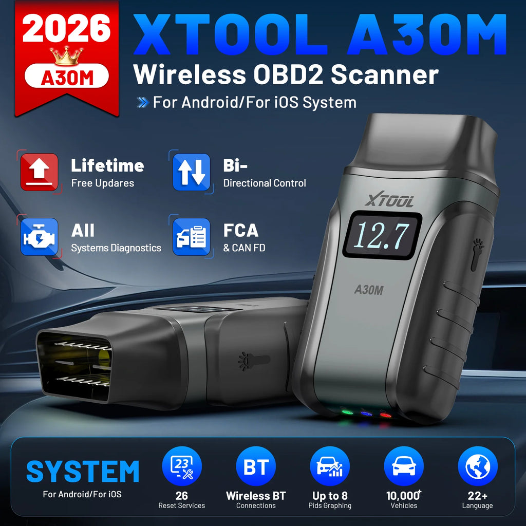 XTOOL Anyscan A30M Bluetooth OBD2 Scanner
