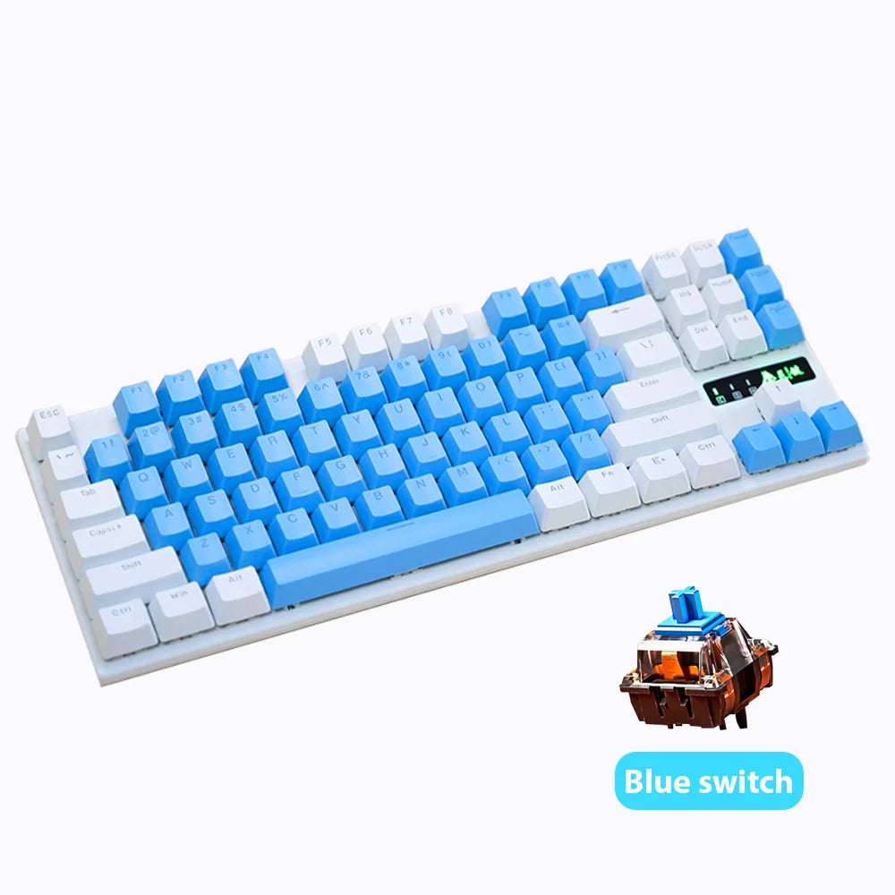 87-Key Hot-Swappable Backlit Mechanical Keyboard