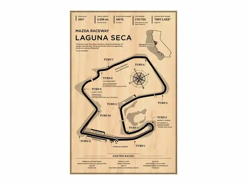 Monaco Grand Prix Racing Wall Art Collection