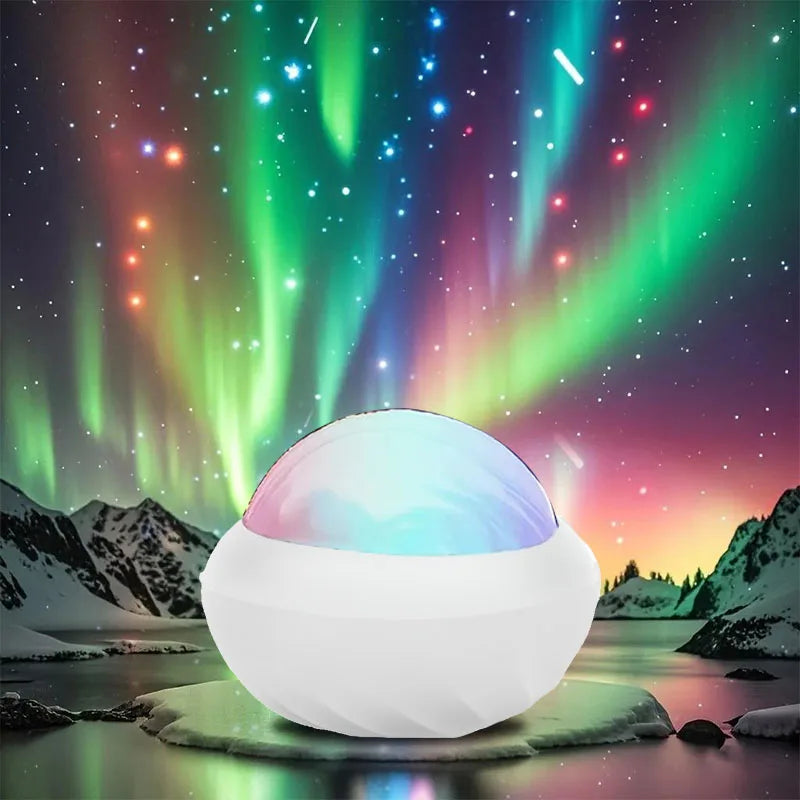 USB Aurora & Water Ripple Projector Light