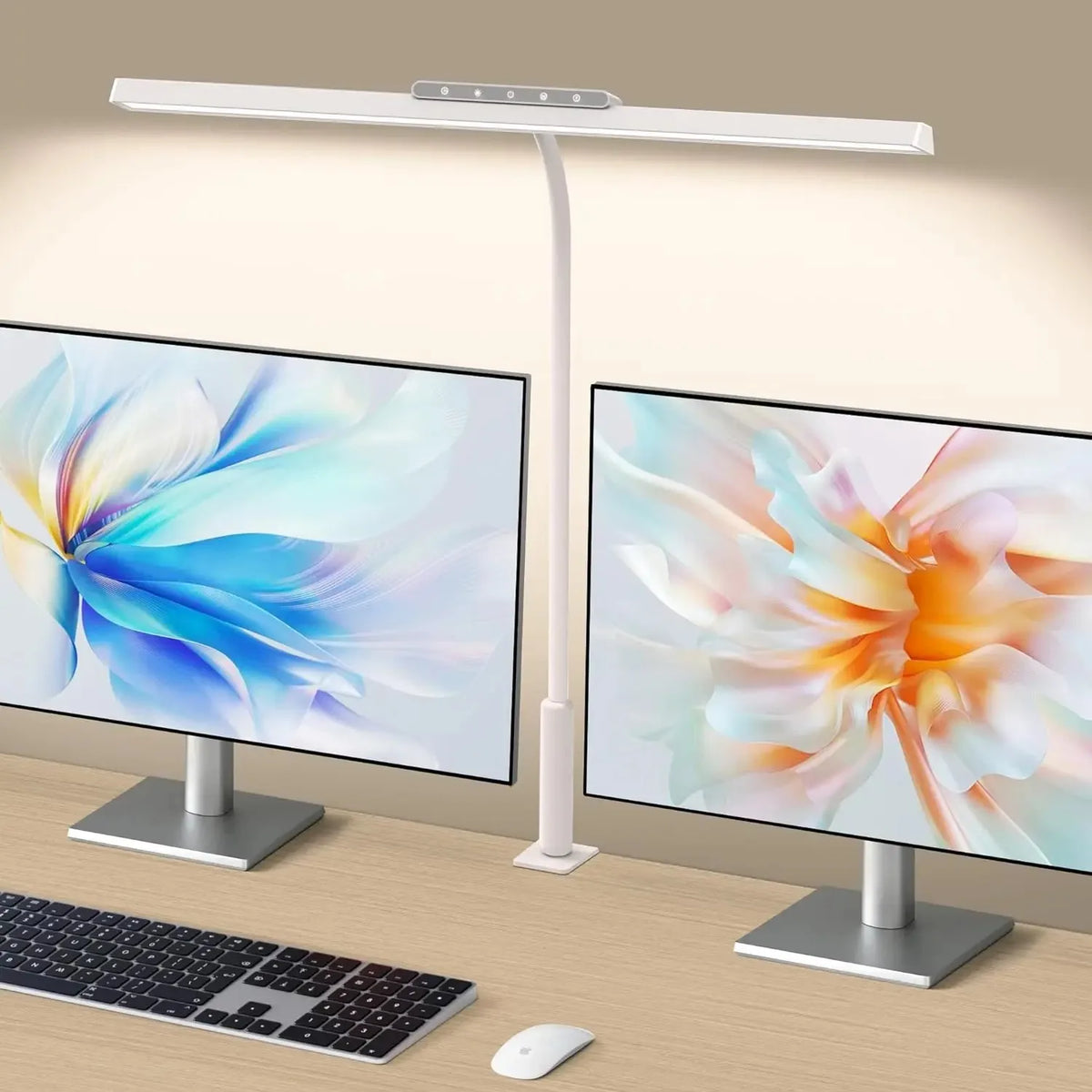 Adjustable Clamp LED Desk Lamp – 3 Colour Modes