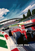 Iconic Racing Car Wall Art Collection