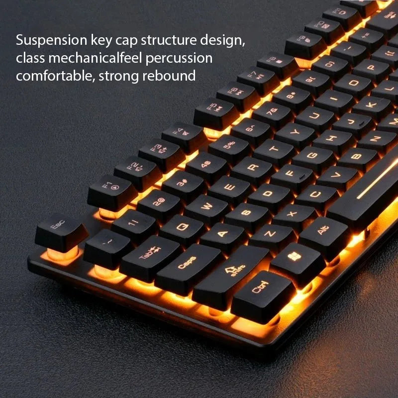 KM320 Backlit Keyboard & Mouse Set