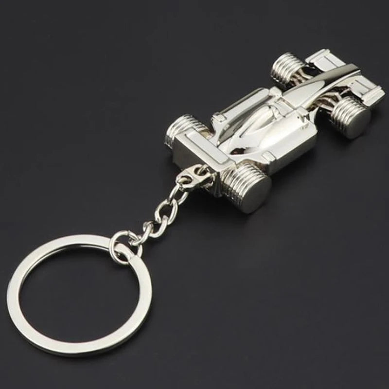 Mini Racing Car Keychain