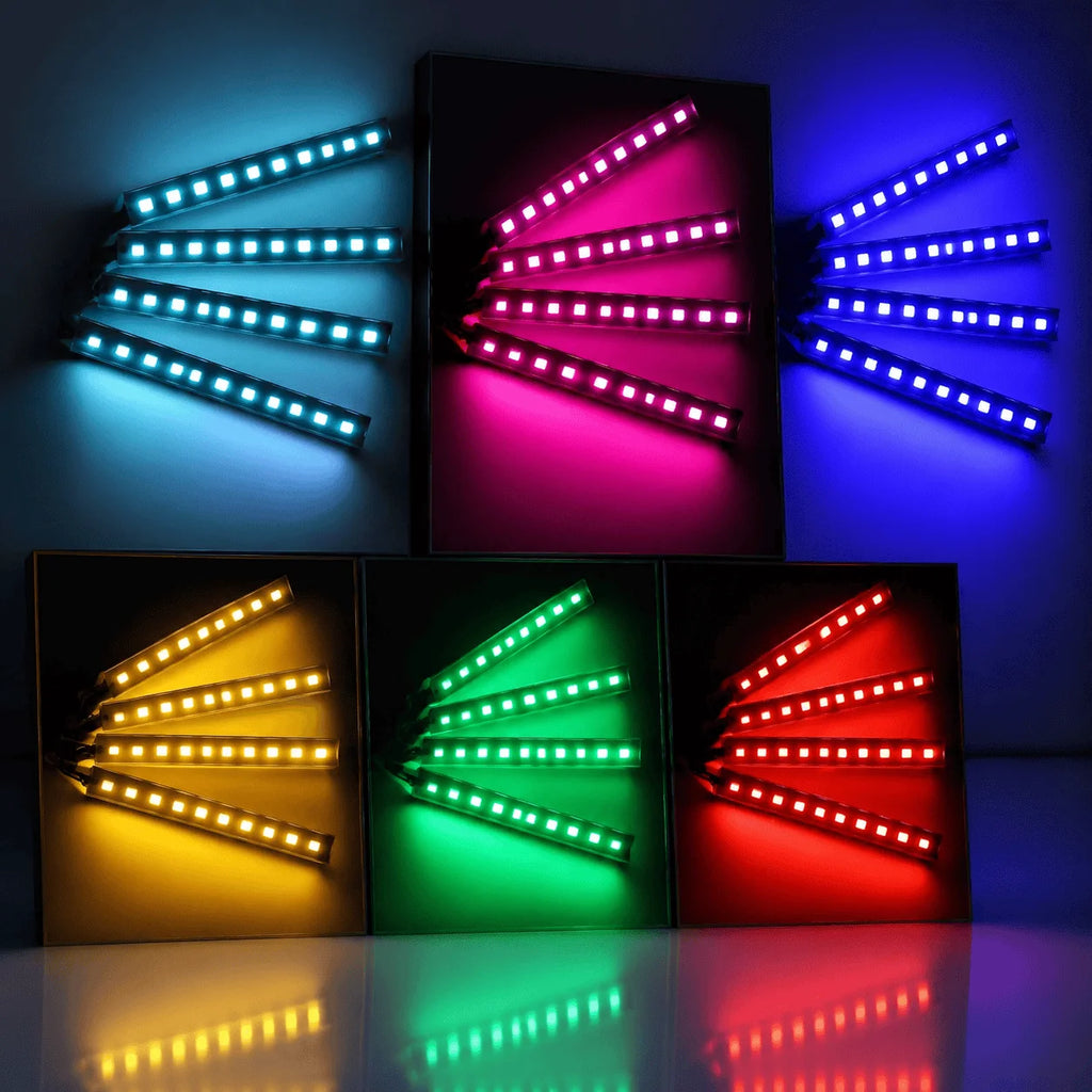 12V RGB Car Interior LED Strip Light