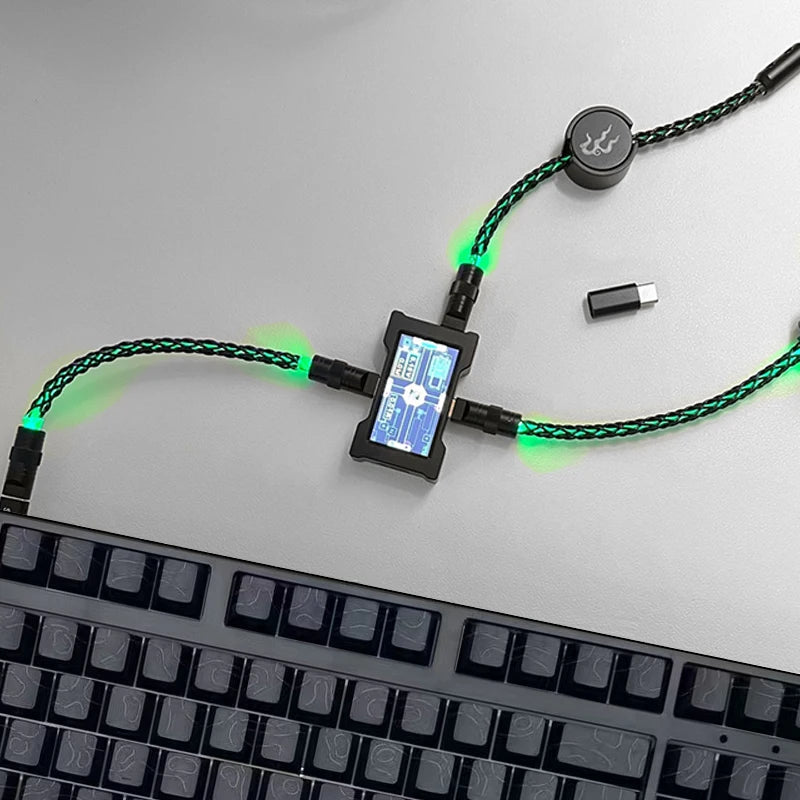 USB-C Mechanical Keyboard Cable & HM Hub Accessories