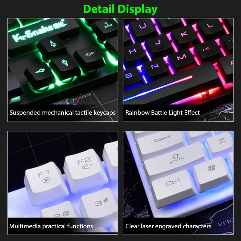 KM320 Backlit Keyboard & Mouse Set