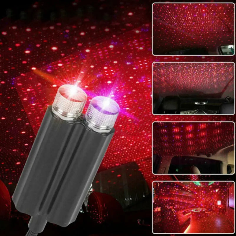 USB Car Roof Star Projector Light