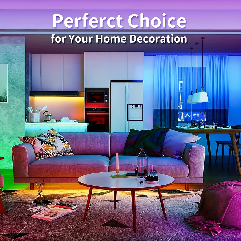 RGB LED Strip Light with Remote Control