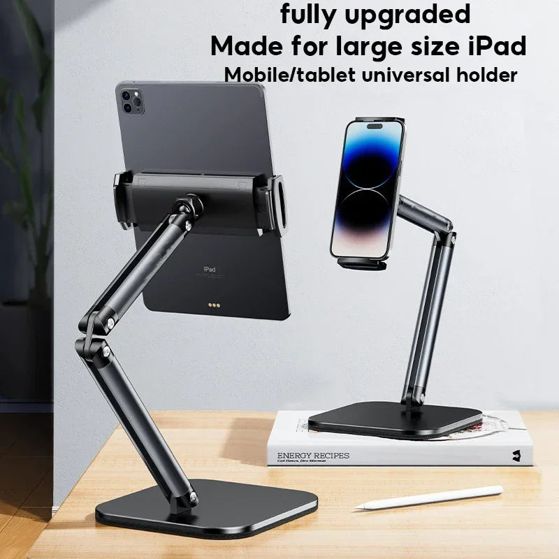 Adjustable Long-Arm Desk Tablet & Phone Stand