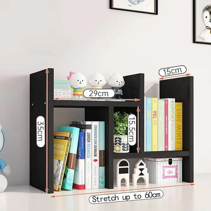 Telescopic Desktop Bookshelf & Storage Rack