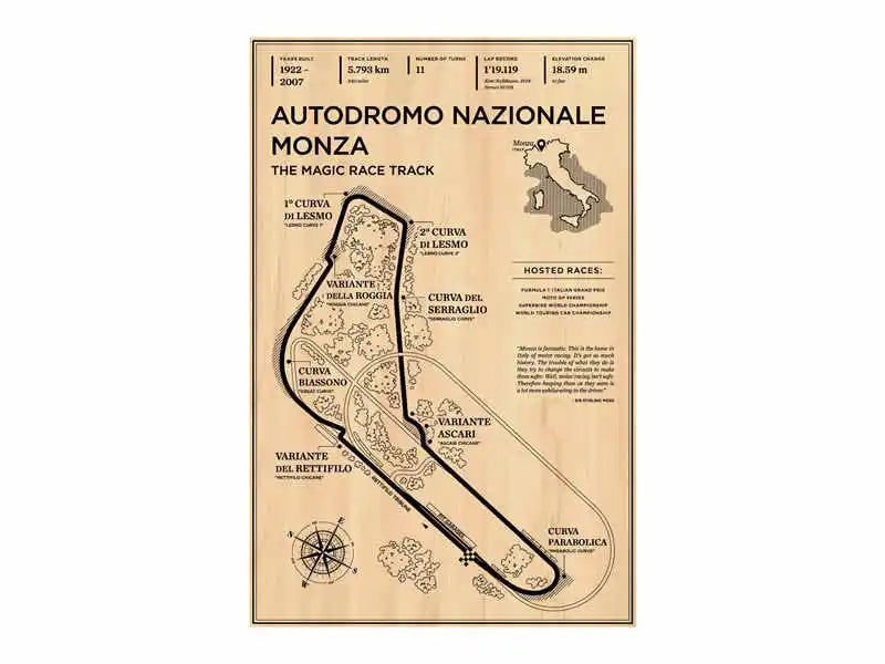 Monaco Grand Prix Racing Wall Art Collection
