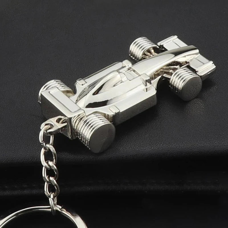 Mini Racing Car Keychain