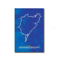 Grand Prix Circuit Canvas Poster Collection