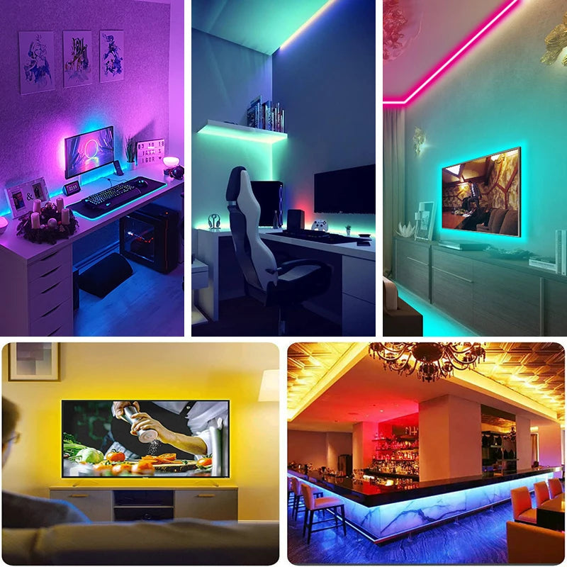 RGB LED Strip Light with Remote Control