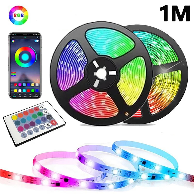 Bluetooth RGB USB LED Strip Light