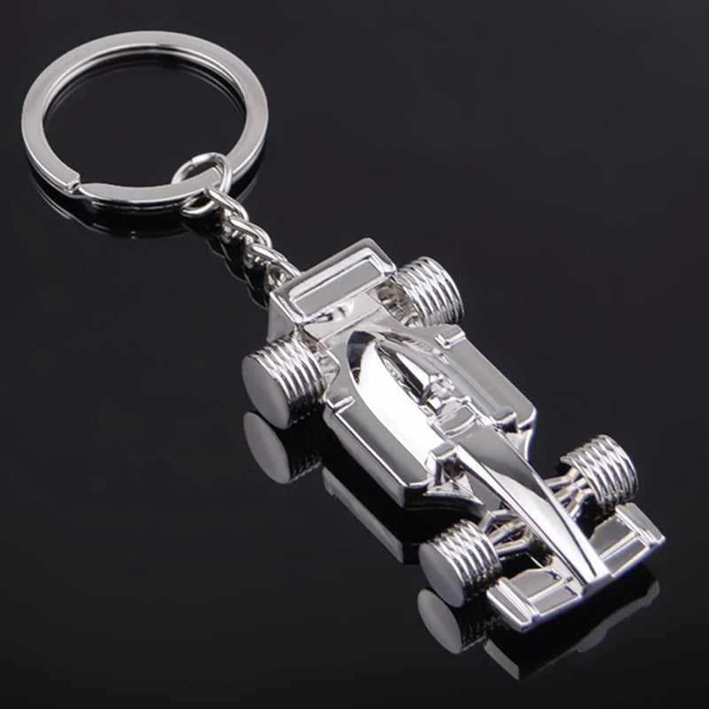 Mini Racing Car Keychain