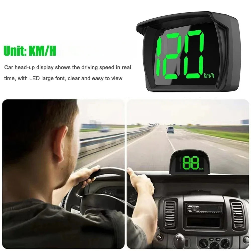 Universal GPS Digital HUD Speedometer