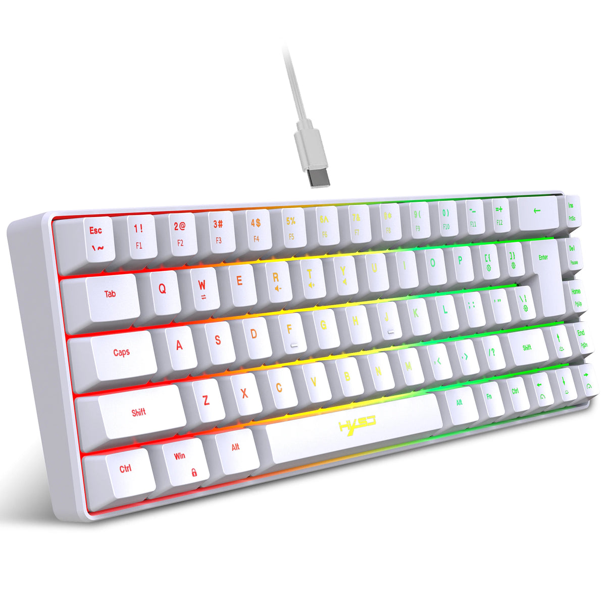 68-Key RGB Wired Gaming Keyboard