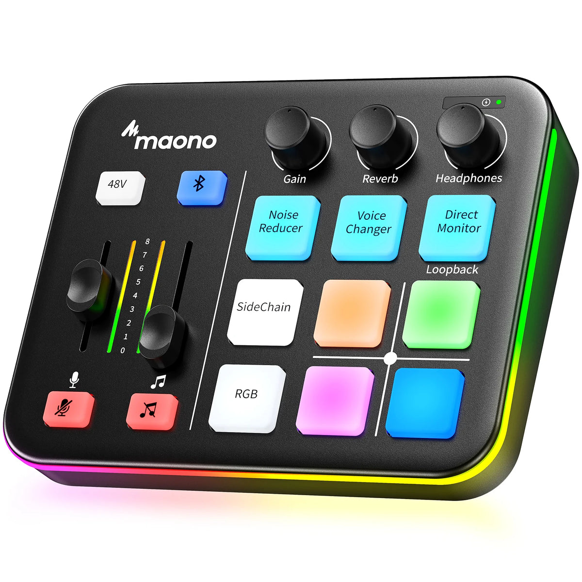 MAONO G1 NEO RGB Gaming Audio Mixer