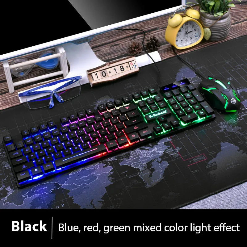 KM320 Backlit Keyboard & Mouse Set