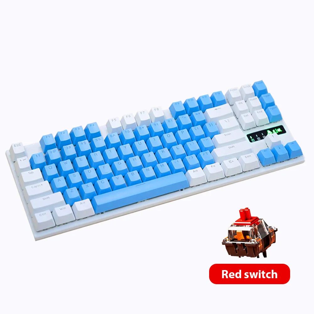 87-Key Hot-Swappable Backlit Mechanical Keyboard