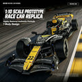 Black & Gold 1:10 Racing Car Building Block Set