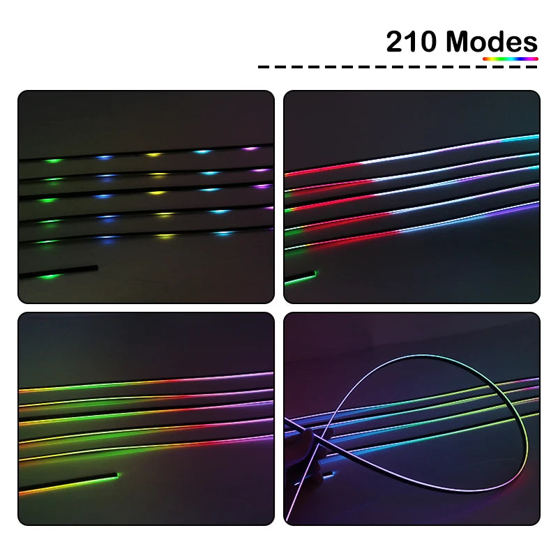 64-Colour RGB Car Ambient Lighting Kit