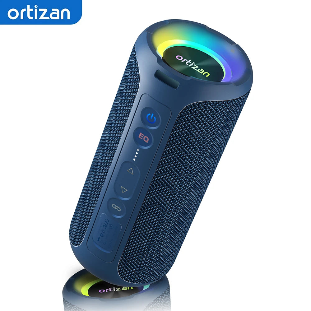 Ortizan 40W RGB Waterproof Bluetooth Speaker