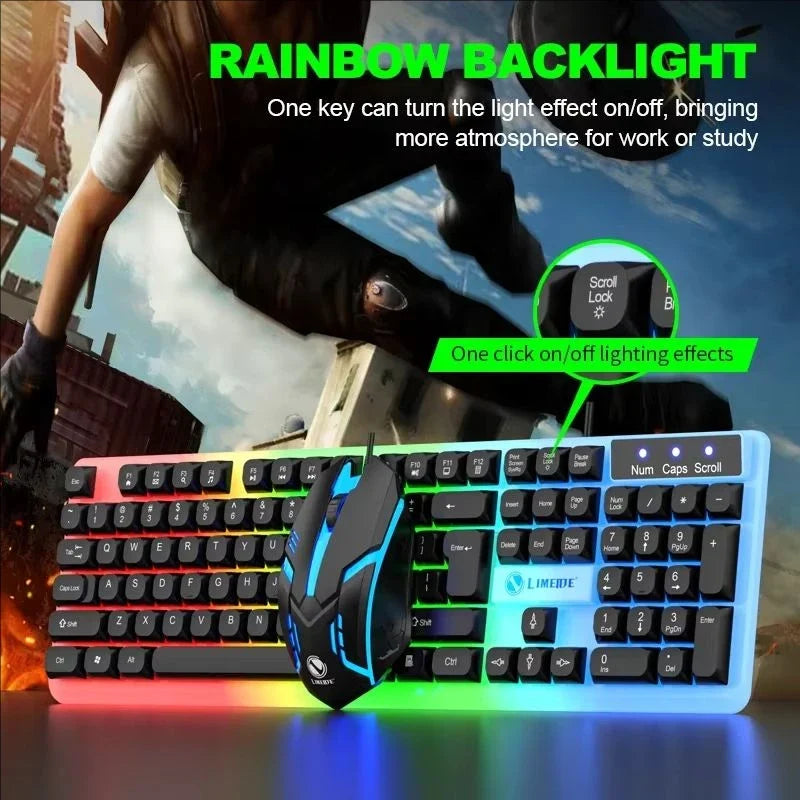 GTX350 RGB Gaming Keyboard & Mouse Set