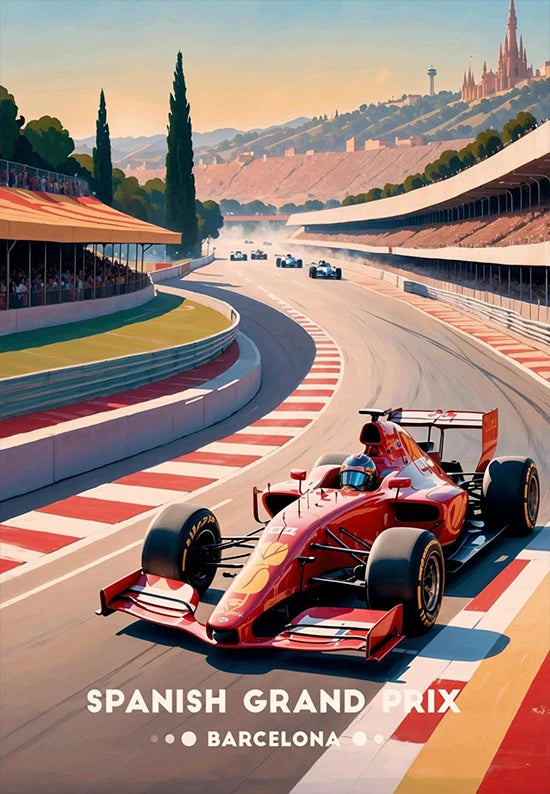 Iconic Racing Car Wall Art Collection